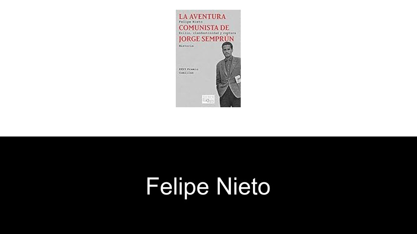 libros de Felipe Nieto