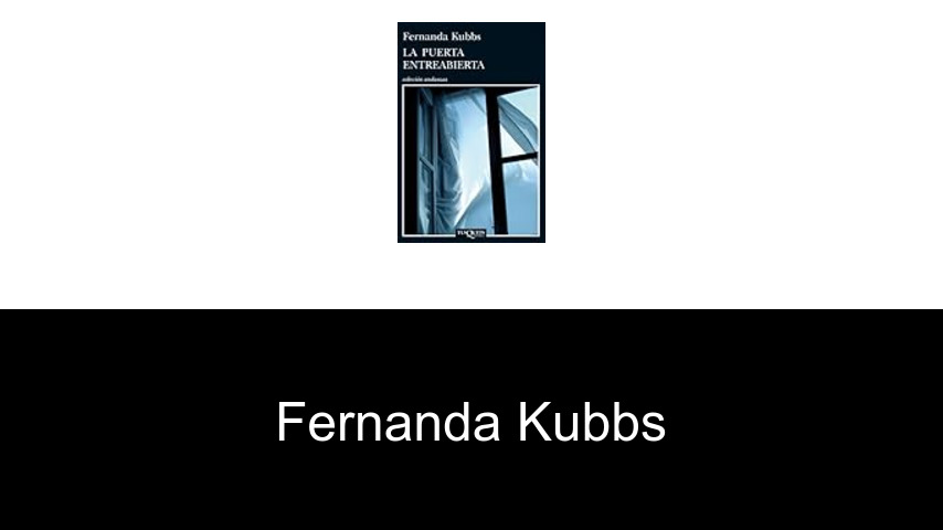 libros de Fernanda Kubbs