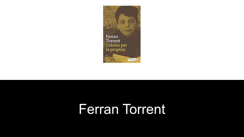libros de Ferran Torrent