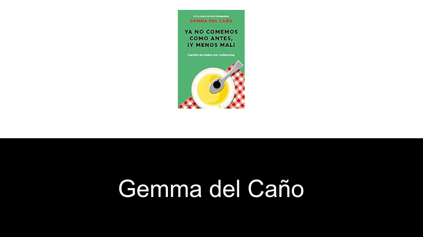 libros de Gemma del Caño