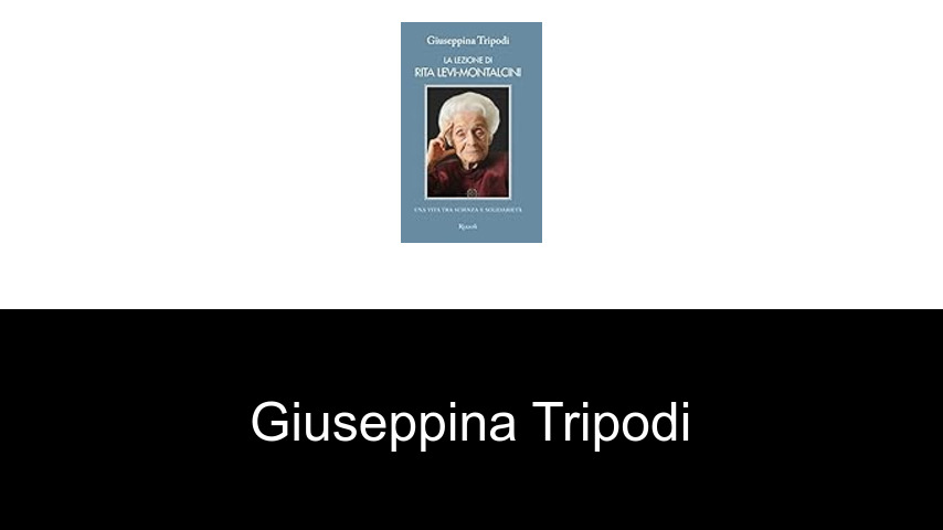 libros de Giuseppina Tripodi