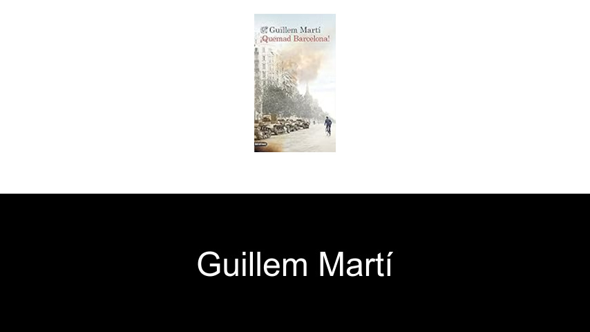 libros de Guillem Martí