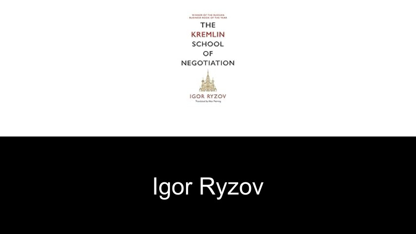 libros de Igor Ryzov