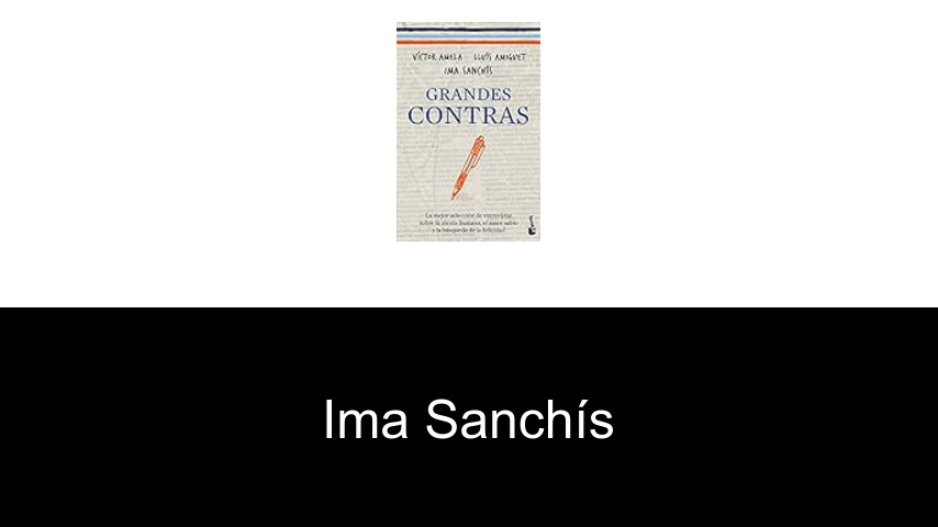 libros de Ima Sanchís