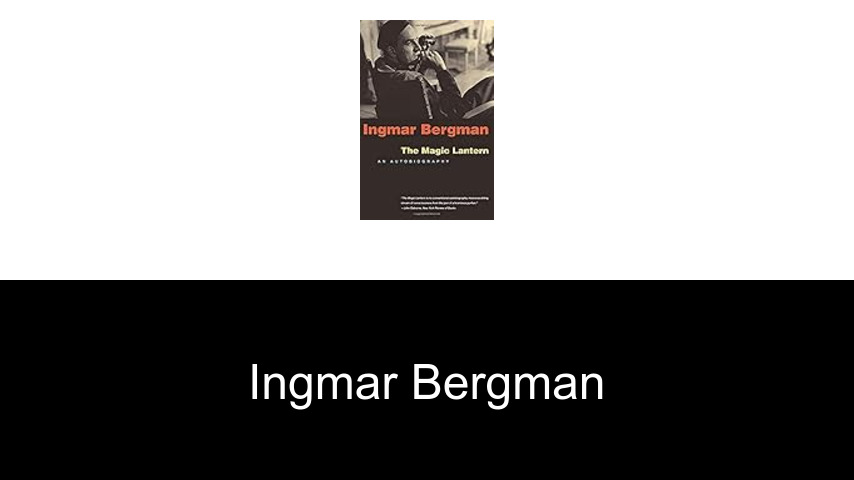 libros de Ingmar Bergman