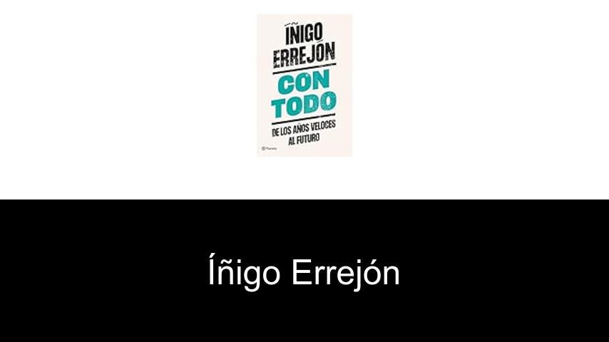 libros de Íñigo Errejón