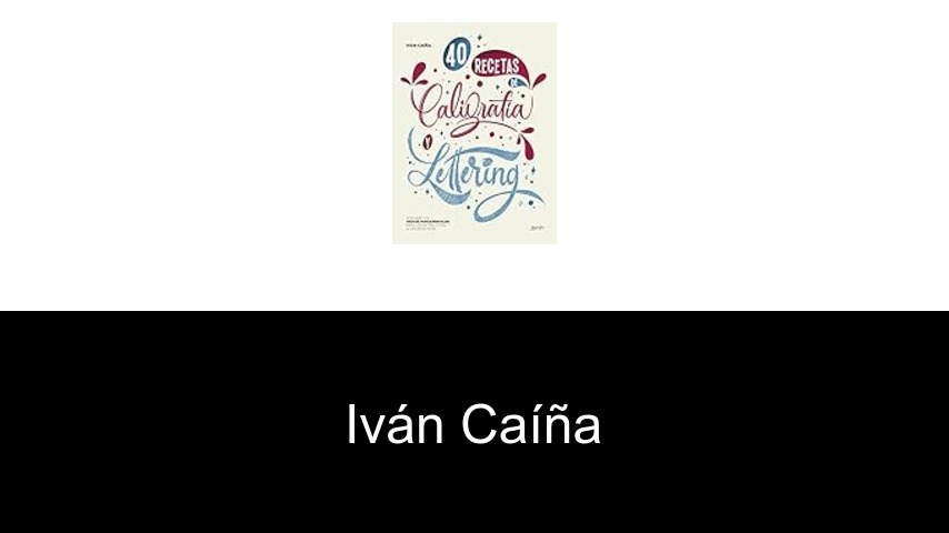 libros de Iván Caíña