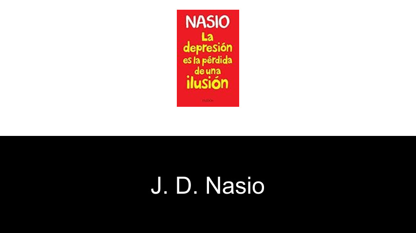 libros de J. D. Nasio