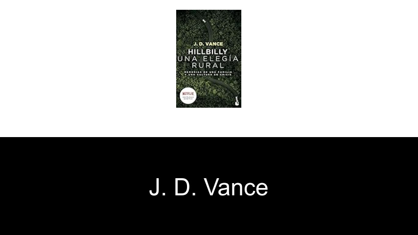 libros de J. D. Vance