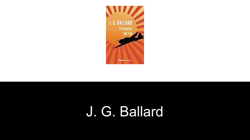 libros de J. G. Ballard