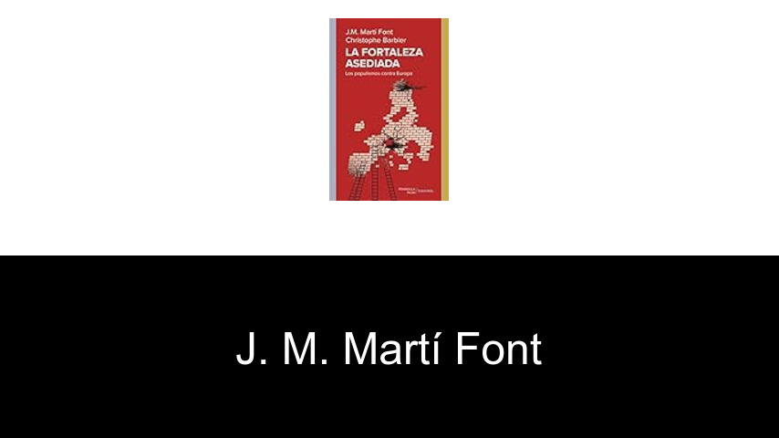 libros de J. M. Martí Font