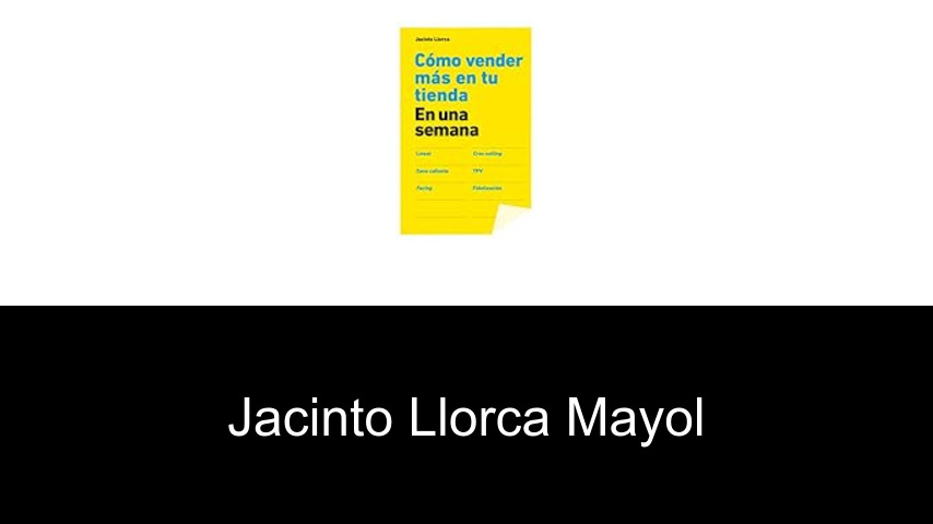 libros de Jacinto Llorca Mayol