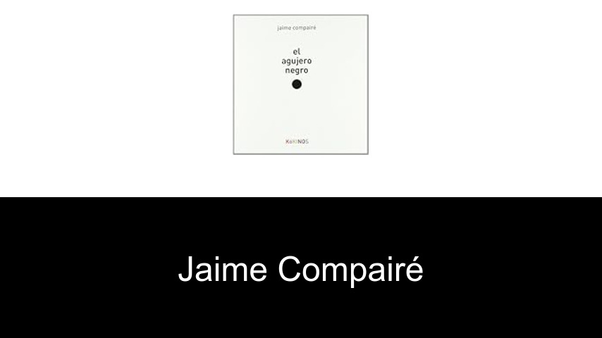 libros de Jaime Compairé