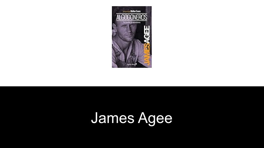 libros de James Agee