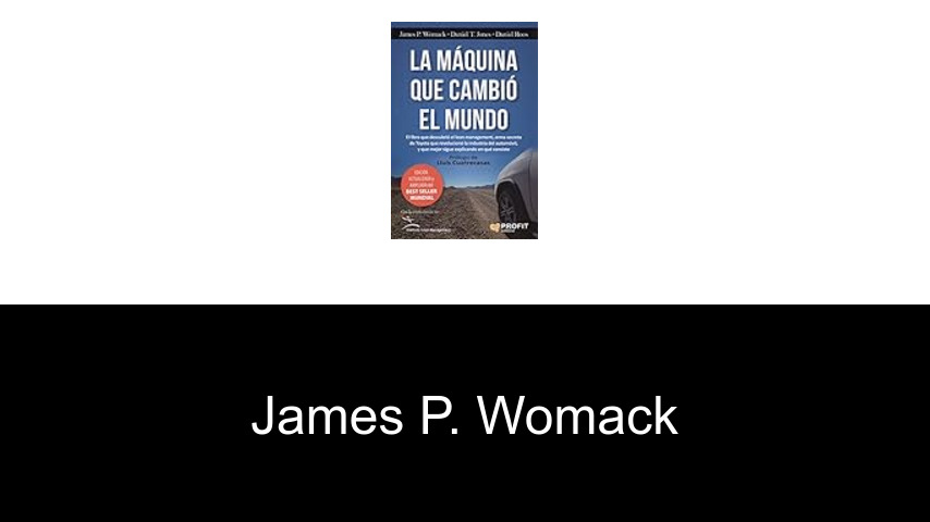 libros de James P. Womack