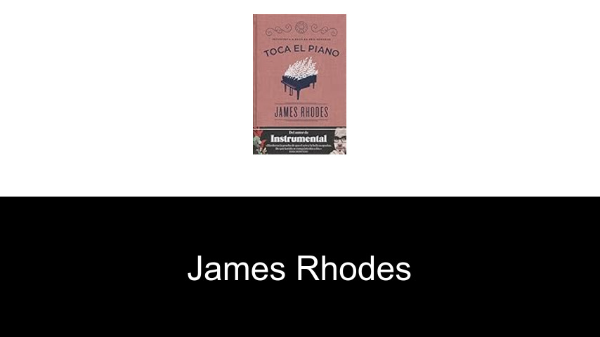 libros de James Rhodes