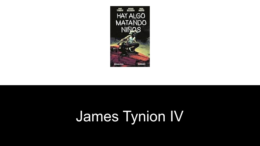 libros de James Tynion IV