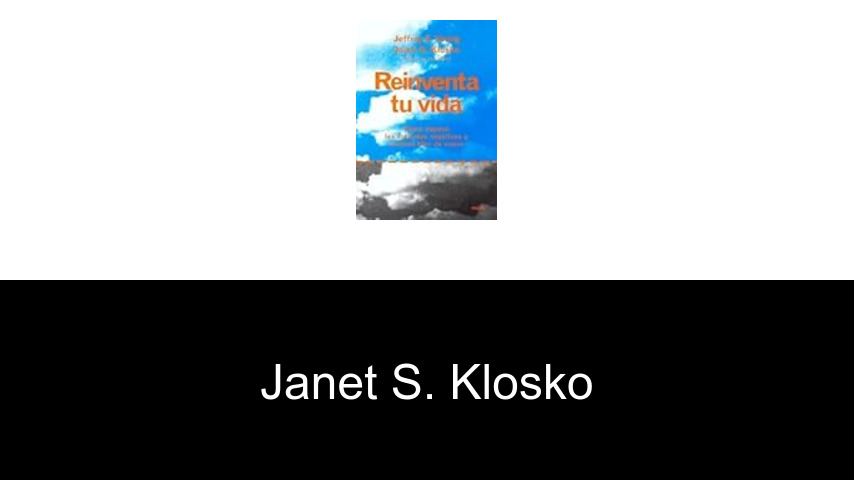 libros de Janet S. Klosko