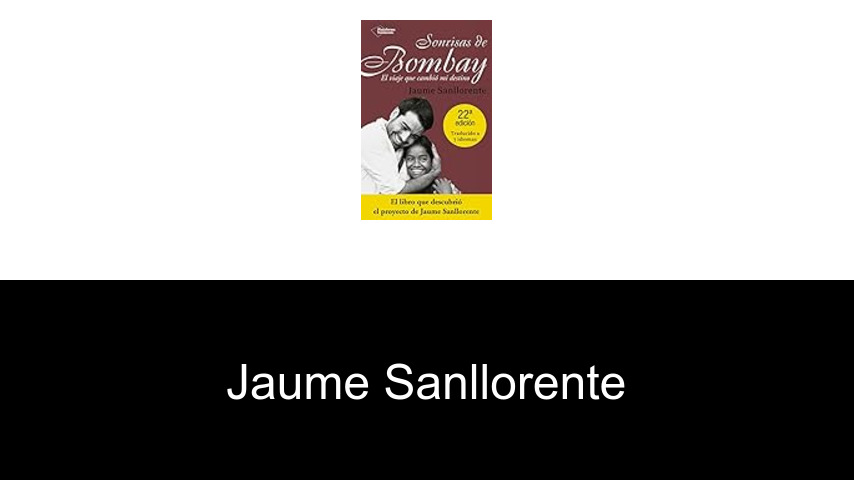libros de Jaume Sanllorente
