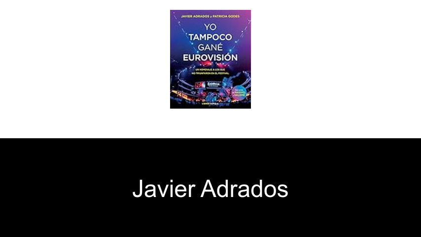 libros de Javier Adrados