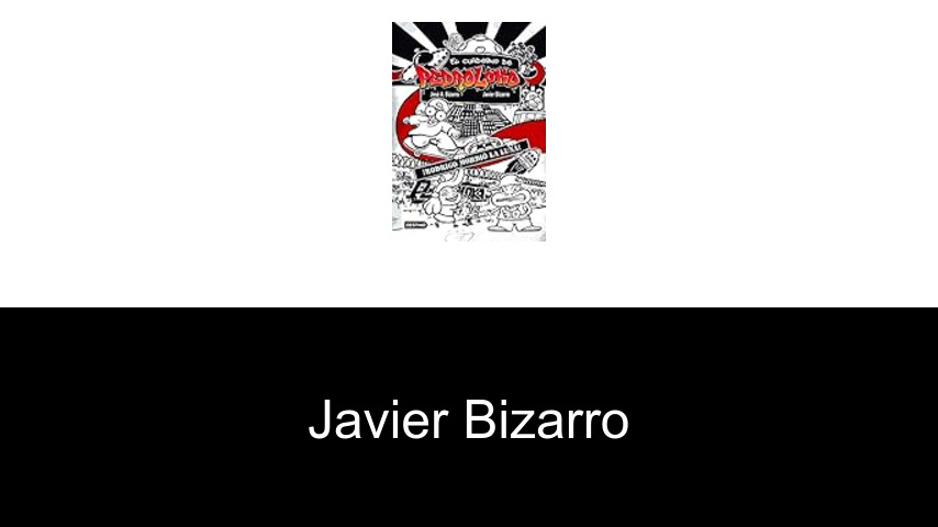 libros de Javier Bizarro