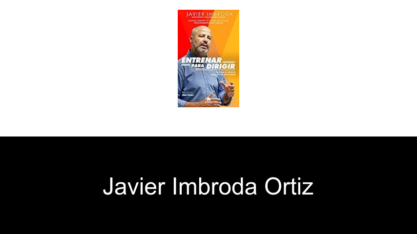 libros de Javier Imbroda Ortiz
