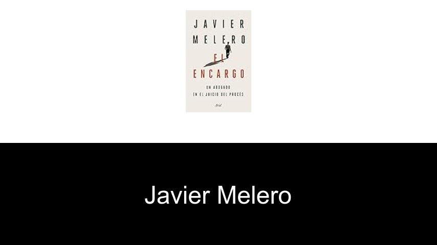 libros de Javier Melero