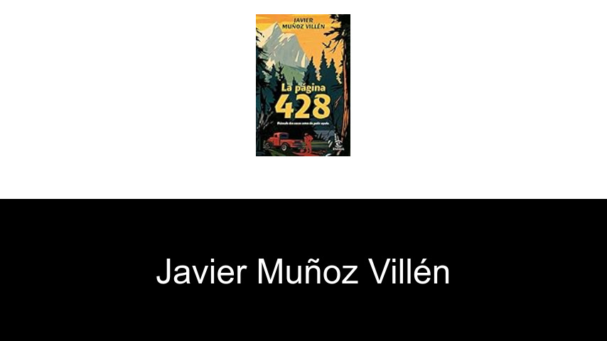 libros de Javier Muñoz Villén
