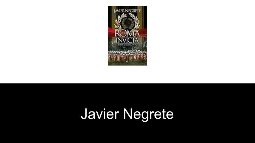 libros de Javier Negrete