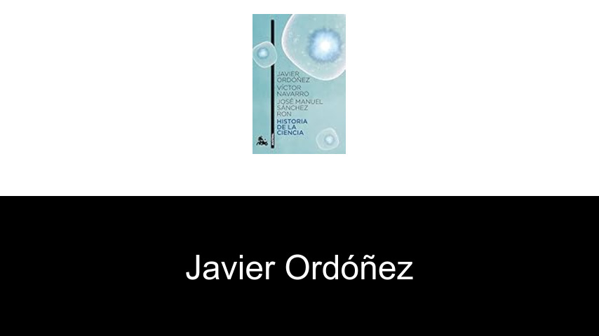 libros de Javier Ordóñez