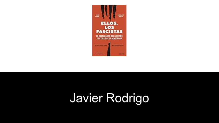 libros de Javier Rodrigo