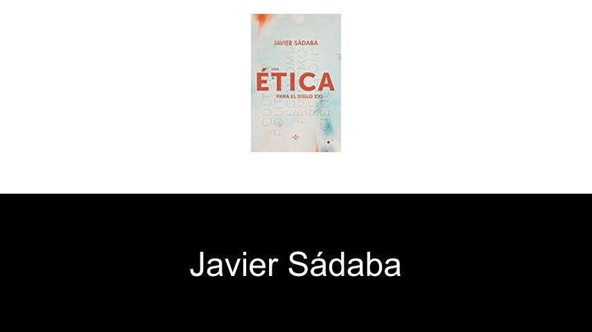 libros de Javier Sádaba