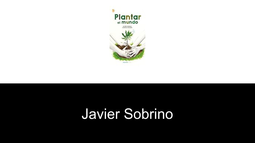 libros de Javier Sobrino