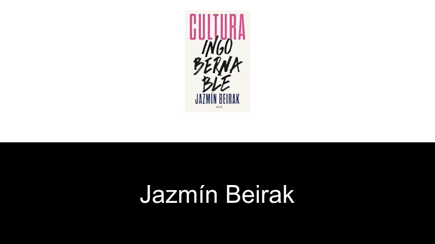 libros de Jazmín Beirak