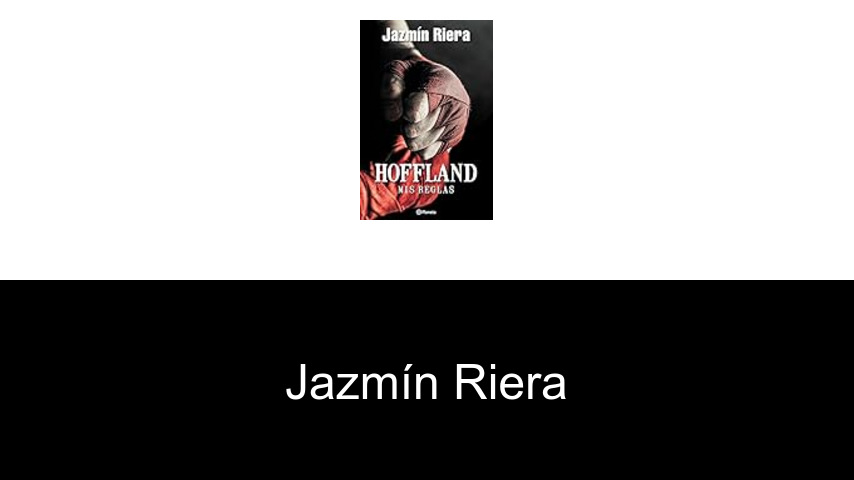 libros de Jazmín Riera