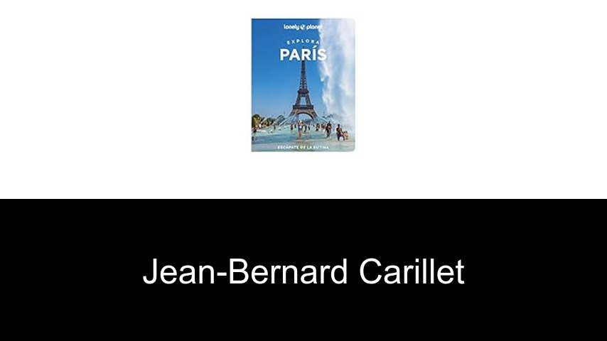 libros de Jean-Bernard Carillet