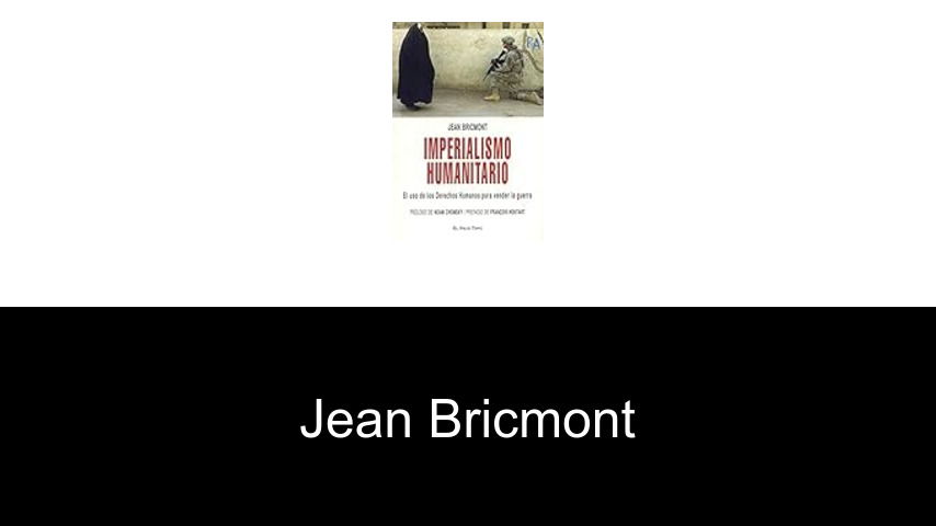 libros de Jean Bricmont