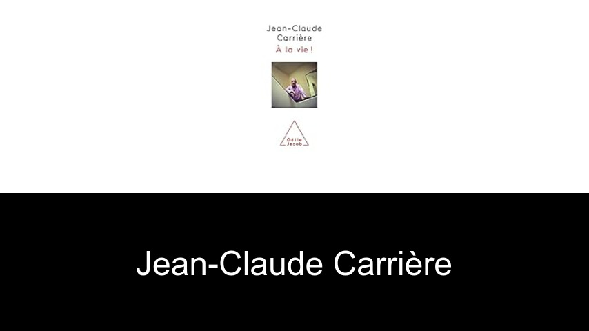libros de Jean-Claude Carrière