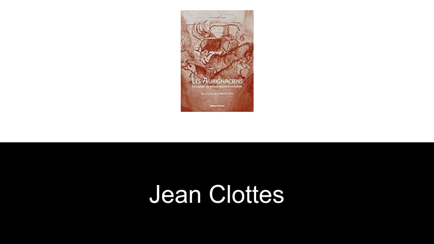 libros de Jean Clottes