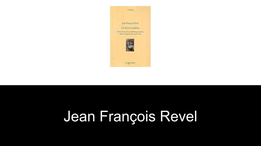 libros de Jean François Revel