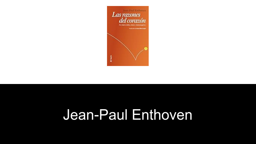 libros de Jean-Paul Enthoven