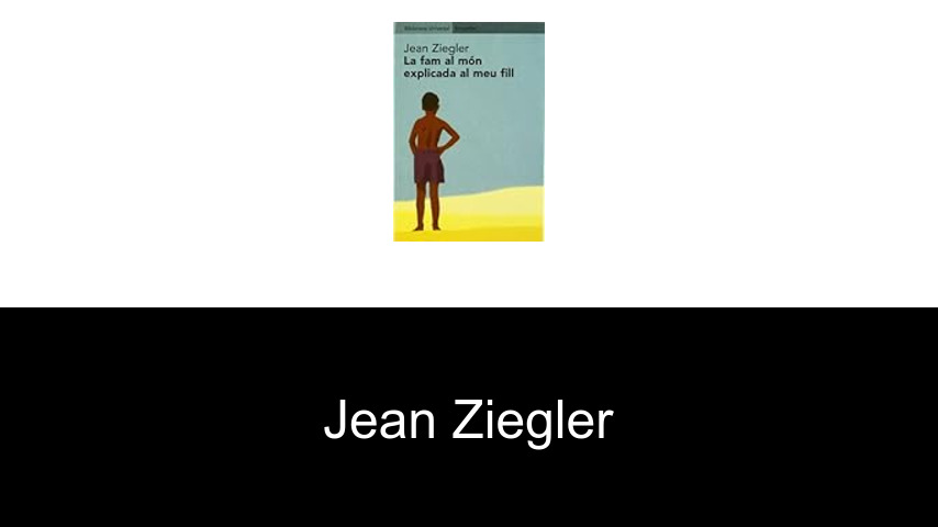 libros de Jean Ziegler