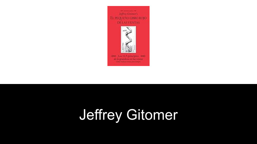 libros de Jeffrey Gitomer