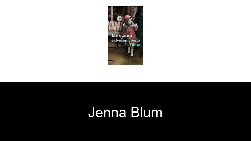 libros de Jenna Blum