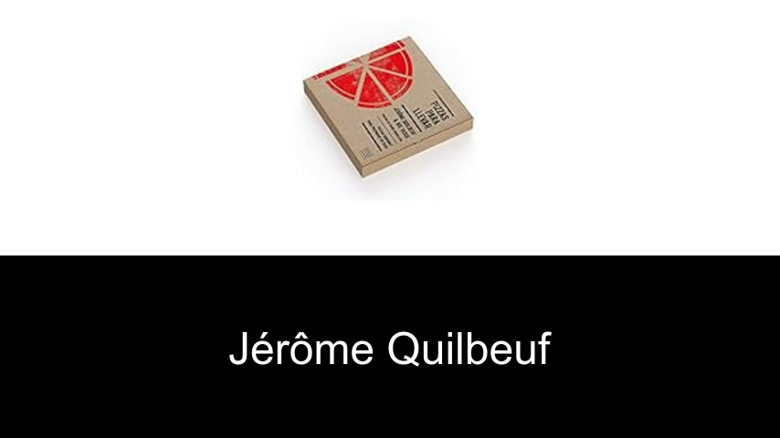 libros de Jérôme Quilbeuf