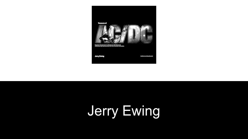 libros de Jerry Ewing