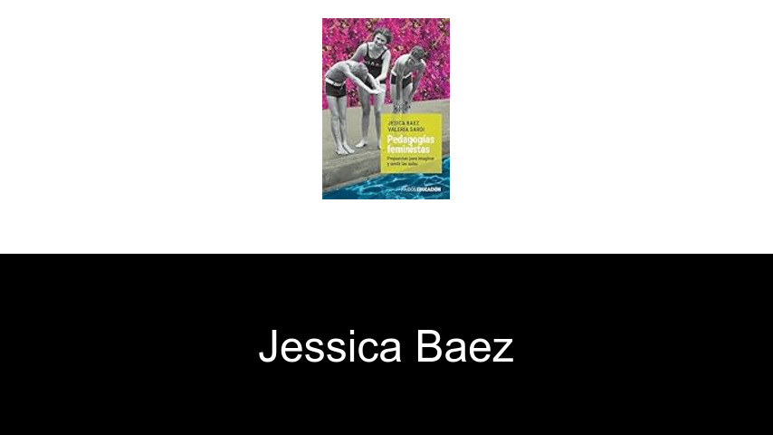 libros de Jessica Baez