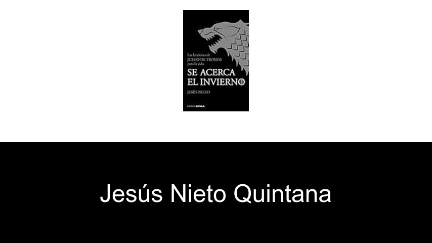 libros de Jesús Nieto Quintana