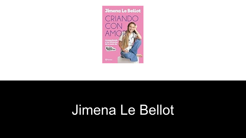 libros de Jimena Le Bellot