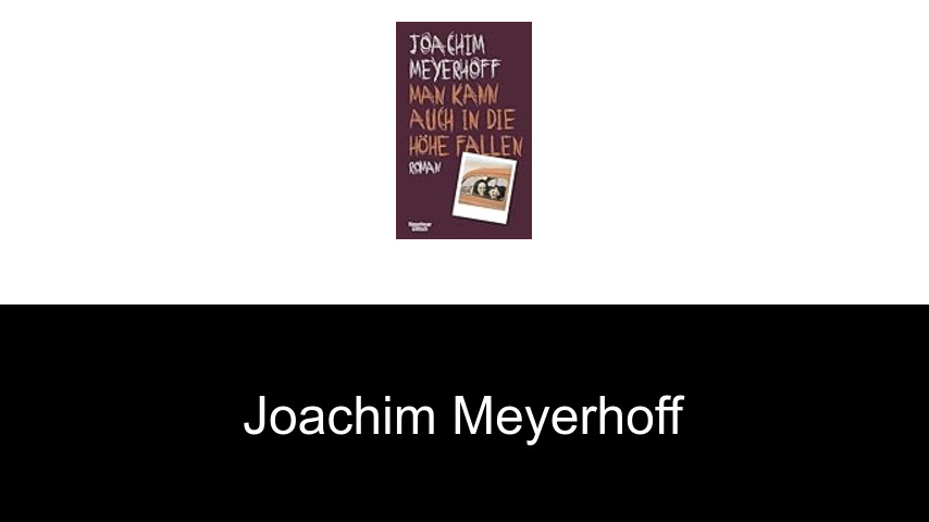 libros de Joachim Meyerhoff